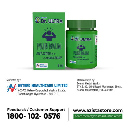 Dr Ultra Pain Relief Balm 8 Ml