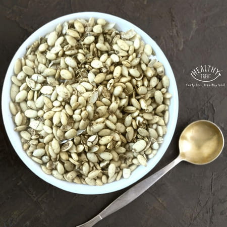 Healthy Treat Roasted Watermelon Seeds - Sweet And Sour 375gm - Pack Of 3 125 Gm Each