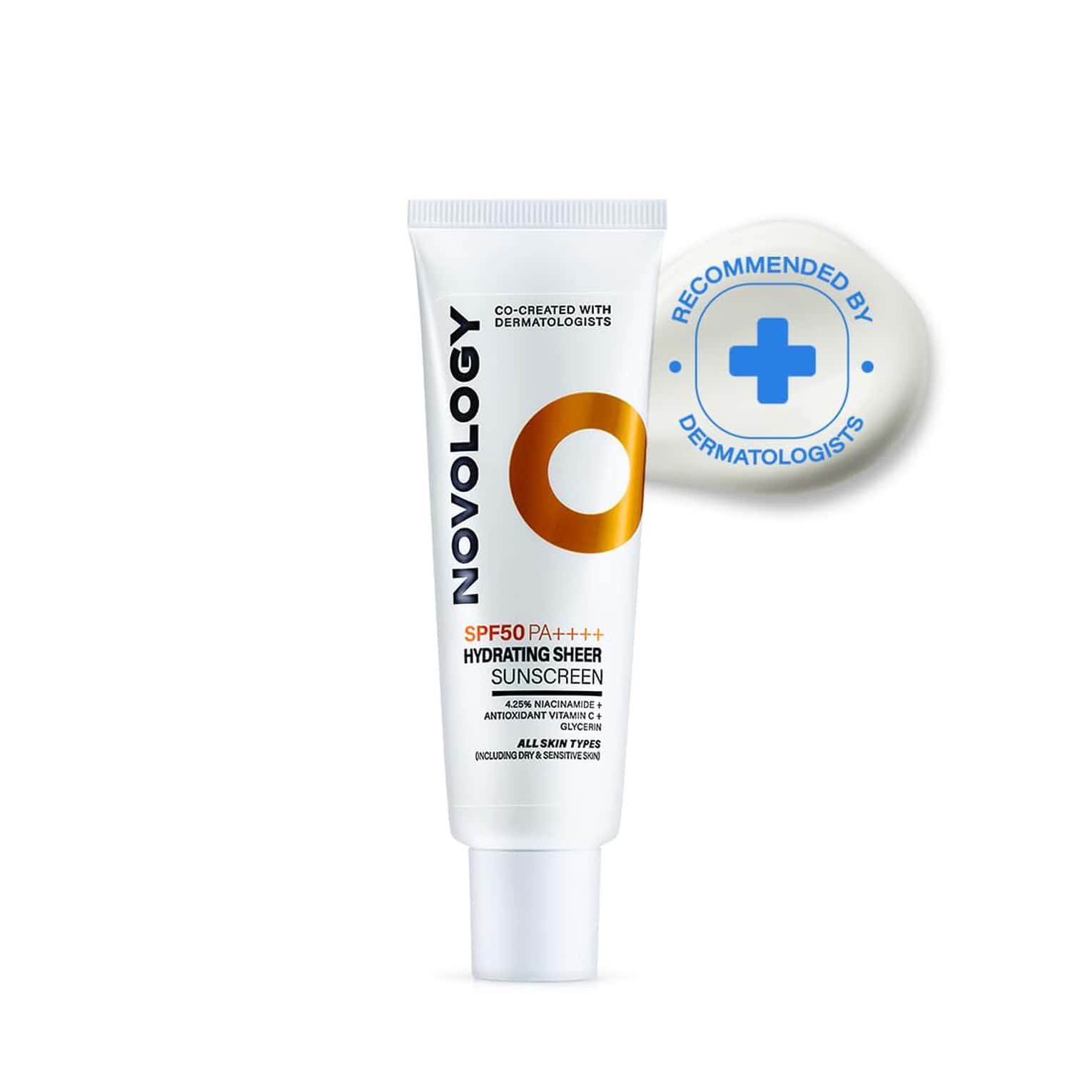 Novology Hydrating Sheer Sunscreen Spf 50 Pa++++ (50 Gm)