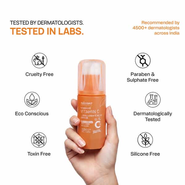 Yuderma Renewcell Vitamin C + Hyaluronic Acid Serum | 40 Ml