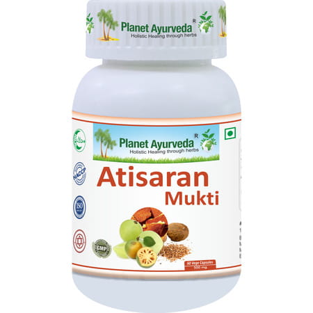 Planet Ayurveda Atisaran Mukti Capsules - 60 Capsules