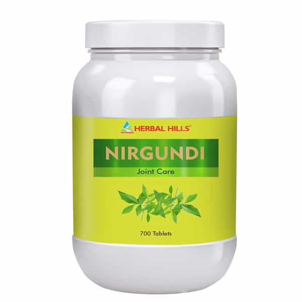 Herbal Hills Nirgundee Supports Joint And Bone Health 700 Tablet