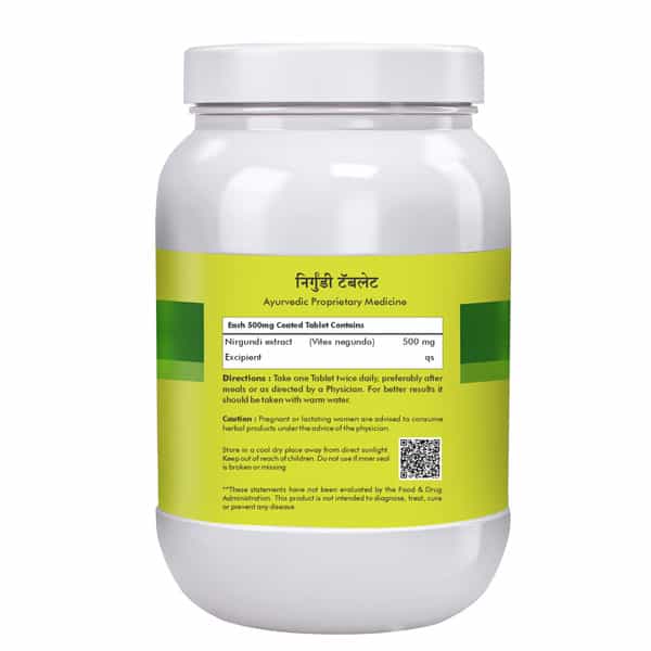 Herbal Hills Nirgundee Supports Joint And Bone Health 700 Tablet