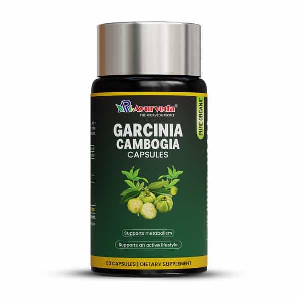 A R Ayurveda Garcinia Cambogia Capsules Herbal Weight Management Supplement - 60 Capsules