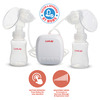 Luvlap Delight Double Electric Breast Pump With 2 Phase Pumping Usable As Single Breast Pump