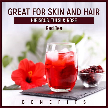 Vedapure Natural Red Tea Pure Hibiscus Sun Dried 25gm