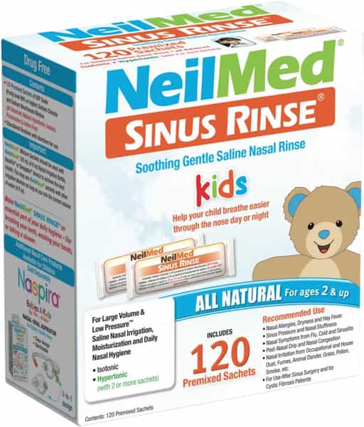 Neil Med Sinus Rinse Pediatric Packets | Premixed 120/Box