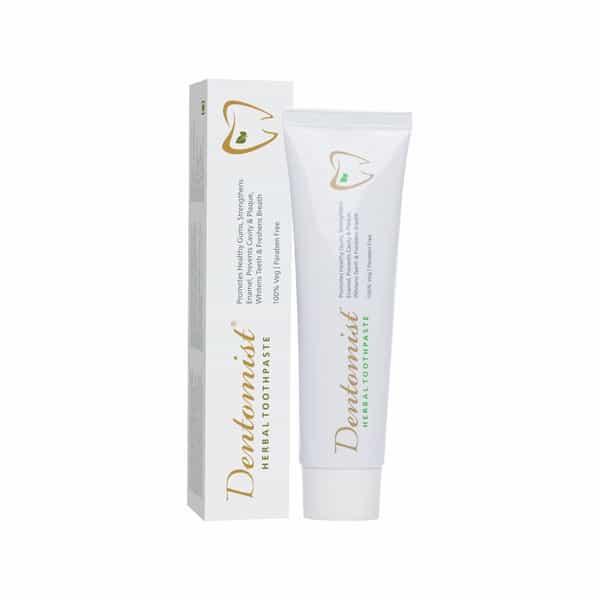 Dentomist Herbal Toothpaste - 100 Gm | Paraben Free | Complete Protection (Pack Of 4)