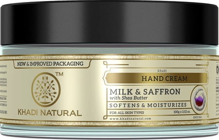 Khadi Natural Milk & Saffron Hand Cream 100gm