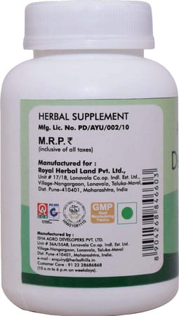 Ayur Champ - Pack Of 4 -Detox Herbo | Detox Support | Herbal Supplement | 60 Tablets