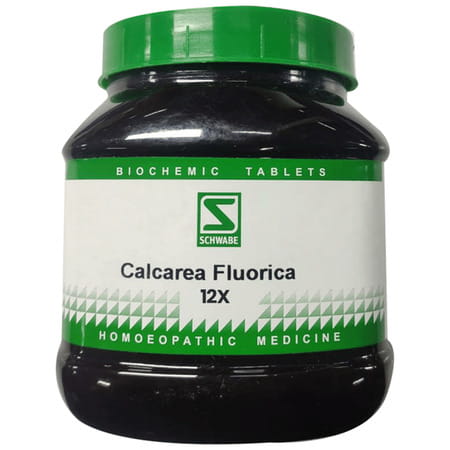 Dr. Willmar Schwabe India Calcarea Fluorica Biochemic Tablet 12x 550 No'S