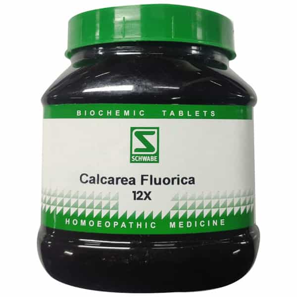 Dr. Willmar Schwabe India Calcarea Fluorica Biochemic Tablet 12X 550 No's