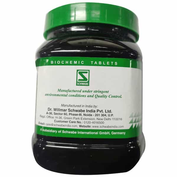 Dr. Willmar Schwabe India Calcarea Fluorica Biochemic Tablet 12X 550 No's