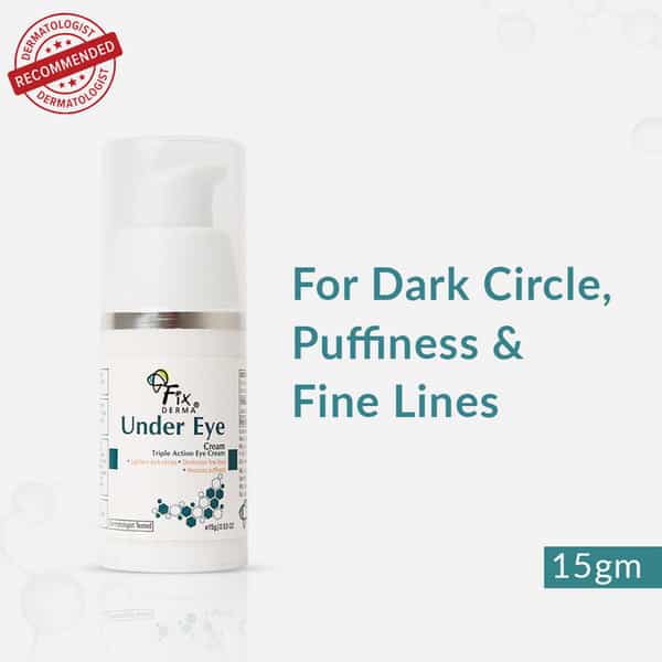 Fixderma Under Eye Cream For Dark Circles Puffiness - 15G
