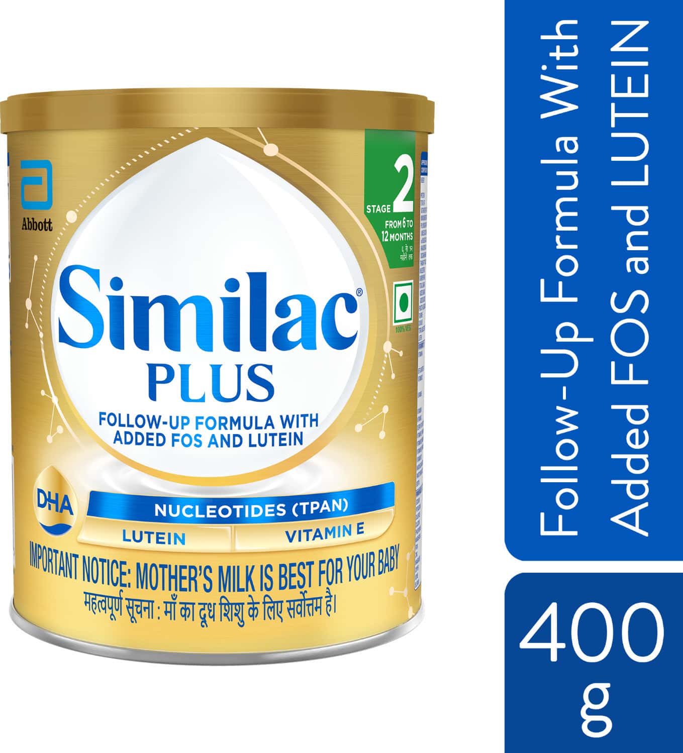 Similac Plus Follow Up Formula With Added Hmo Stage 2 (between 6-12 Months) Tin 400gm