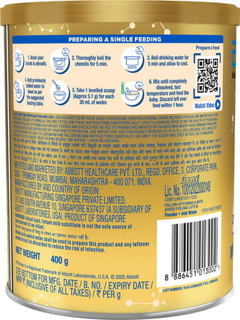 Similac Plus Follow Up Formula With Added Hmo Stage 2 (Between 6-12 Months) Tin 400Gm