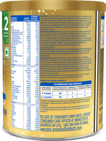 Similac Plus Follow Up Formula With Added Hmo Stage 2 (Between 6-12 Months) Tin 400Gm
