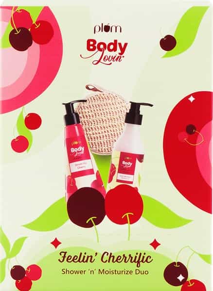 Plum Bodylovin' Feelin Cherrific Shower N Moisture Duo- 480 Ml