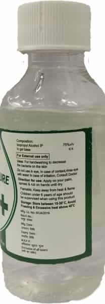 Safesure Hand Sanitizer Bottle Of 100 Ml