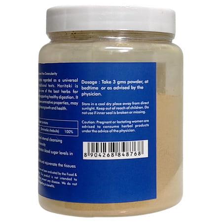 Ved Tattva Organic Haritaki Powder Terminalia Chebula 200 Gms