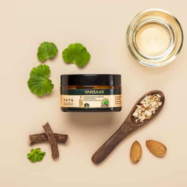 Vansaar Mandukaparni Overnight Repair Formula - 50 Gm