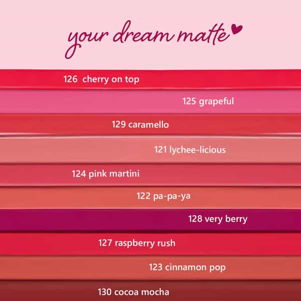 Plum Matte In Heaven Liquid Lipstick Pink Martini 4.5 Ml