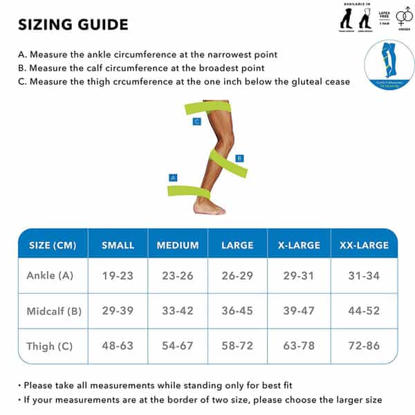 Sorgen Royale Soft Class Ii Varicose Veins Stockings Thigh Length (Xxl)