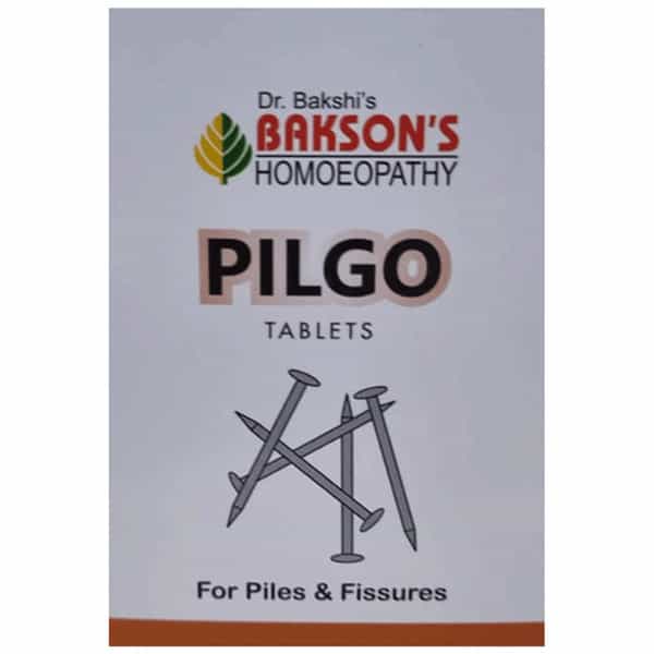 Baksons Homoeopathy Pilgo Tablet 41 No's