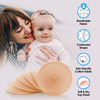 Luvlap Washable Maternity Nursing Breast Pads 6 Pcs Reusable Leak-Proof