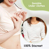 Luvlap Washable Maternity Nursing Breast Pads 6 Pcs Reusable Leak-Proof