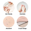 Luvlap Washable Maternity Nursing Breast Pads 6 Pcs Reusable Leak-Proof