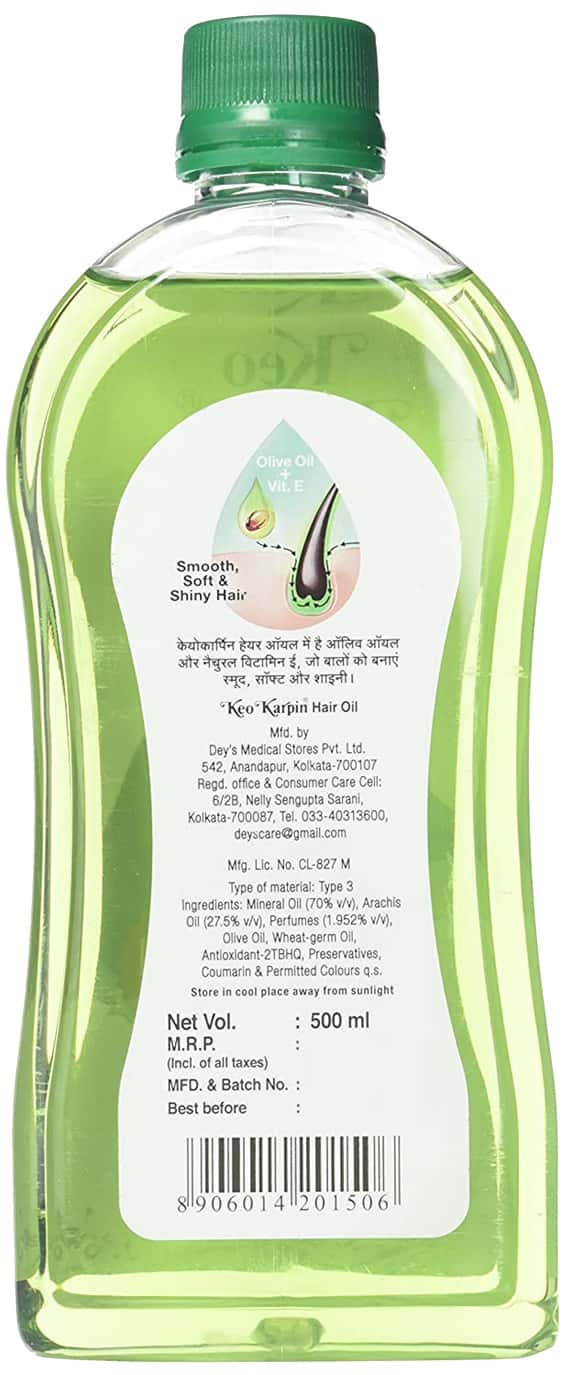 Buy KEO KARPIN OIL 500 ML Online & Get Upto 60 OFF at PharmEasy