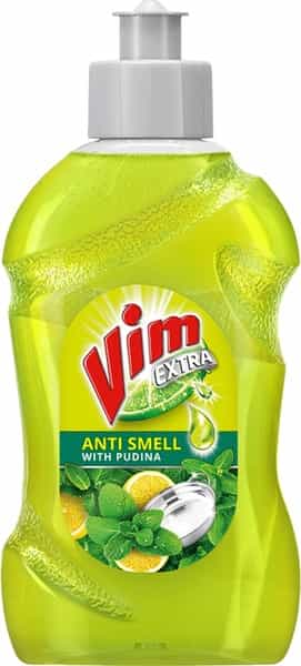 Vim Dishwash Anti Smell Liquid Pudina - 250Ml