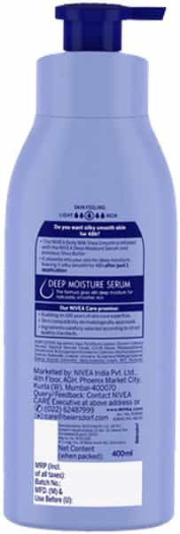 Nivea Shea Smooth Deep Moisture Serum 400 Ml