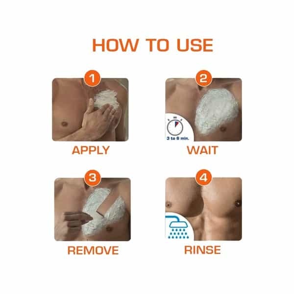 Veet Hair Removal Cream For Men Normal Skin - 100Gm
