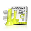 Letsshave Trimmer Men For Private Parts | Waterproof | Skin-Safe Ceramic Blades | Led Spotlight