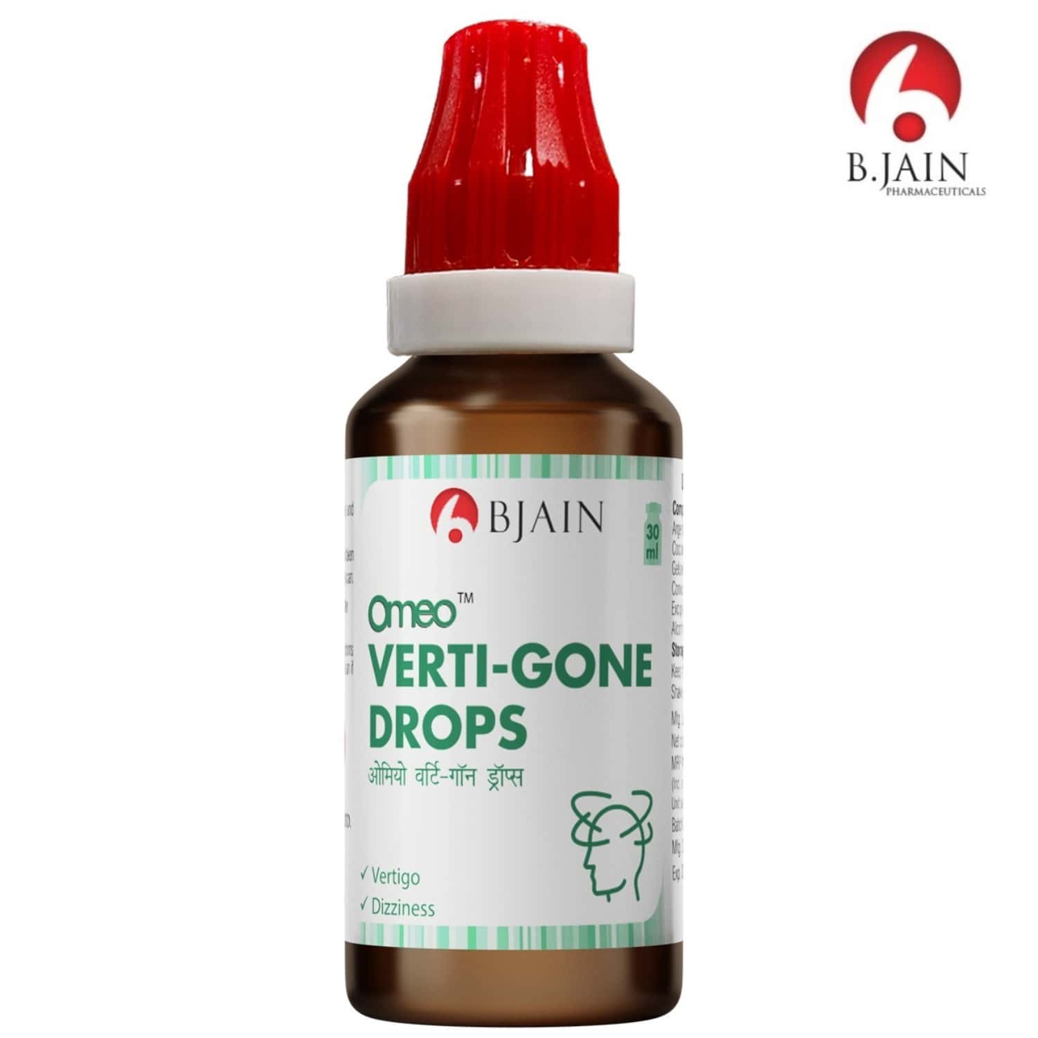 Bjain Omeo Homeopathic Verti - Gone Drops - 30ml