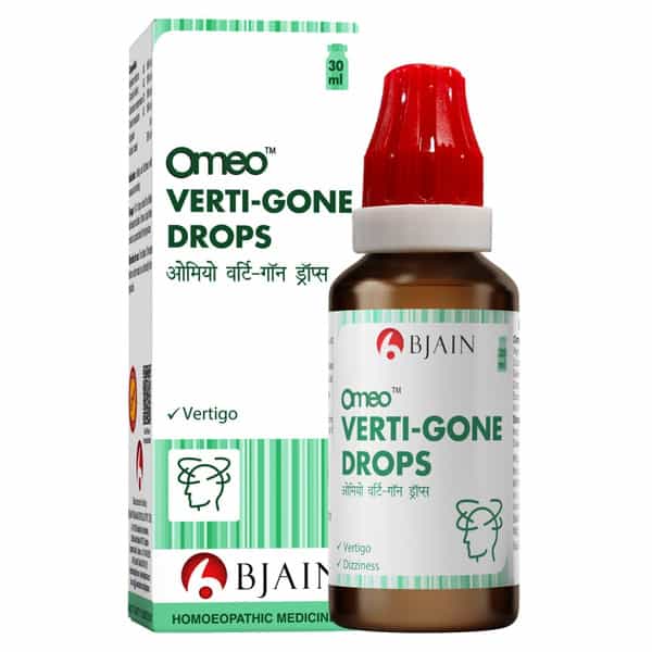 Bjain Omeo Verti-Gone Drops | Dizziness Control Formula - 30Ml