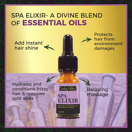 Indus Valley 100% Organic Hair Colour & Spa With Essential Oil- Medium Brown