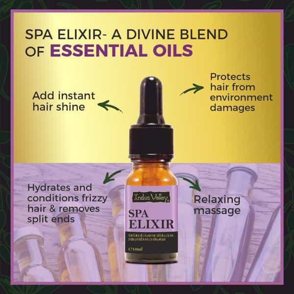 Indus Valley 100% Organic Hair Colour & Spa With Essential Oil- Medium Brown