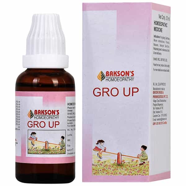 Dr Bakshi's Bakson Homoeopathy Gro Up Drops 30 Ml