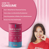 Nirvasa Hair & Nail Gummies With Biotin | Sugar-Free Biotin Gummies For Hair & Skin (60 Tablets)