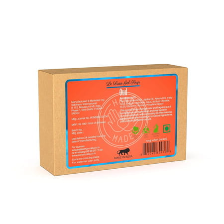 Eo Naturals Le Luxe Gel Soap Gel Bar With Skin Conditioners 100 Gm (Oud)