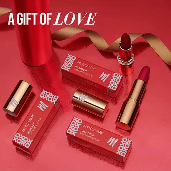 Myglamm Treasure It Suede Matte Lipstick-Date Night