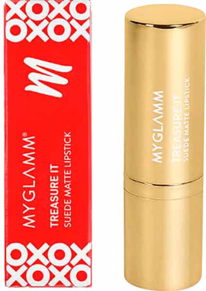 Myglamm Treasure It Suede Matte Lipstick-Date Night