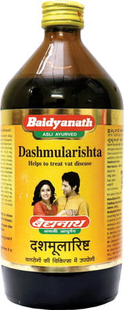 Baidyanath Asli Ayurved Dashmularishta 450ml (Pack Of 2) For Vat Disease