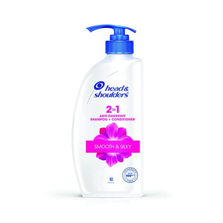 Head & Shoulders 2-In-1 Smooth And Silky Anti Dandruff Shampoo + Conditioner | 650ml/675ml