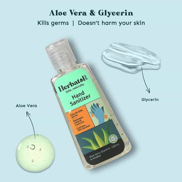 Herbatol Plus Combo Skin Hygiene Wipes For Men's Personal Travel Kit
