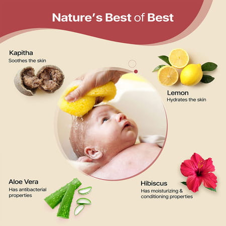 Herby Angel Body Cleanser For Kids | Sls-Free - 200ml