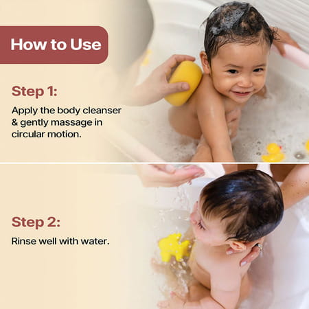 Herby Angel Body Cleanser For Kids | Sls-Free - 200ml